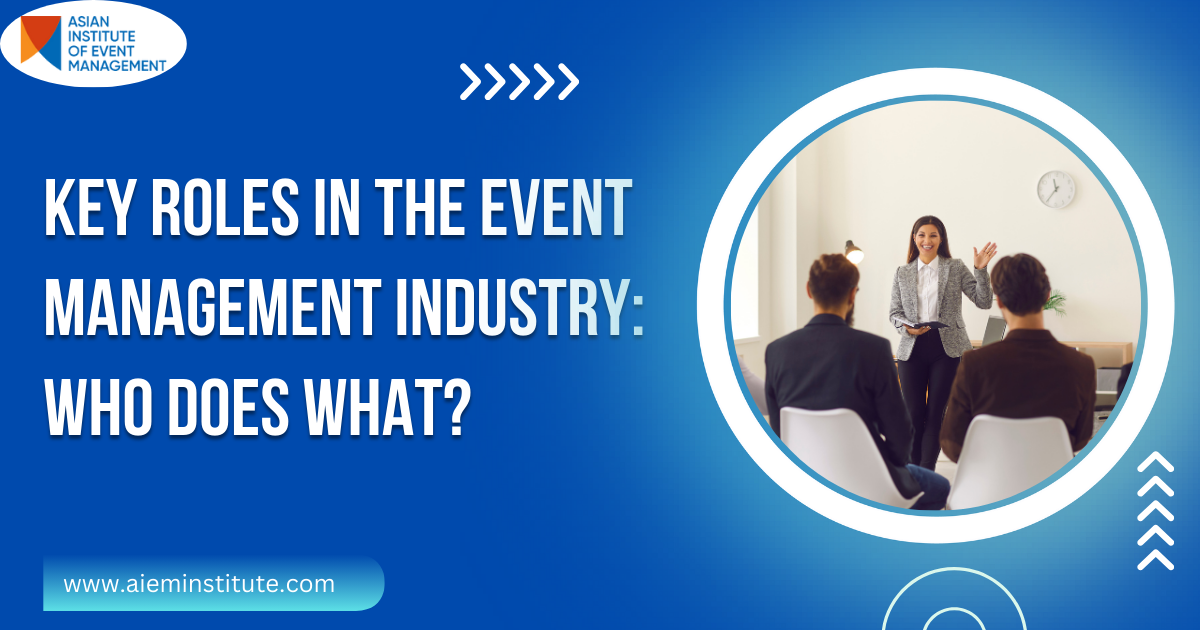 event management roles